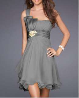 New Chiffon Coctail Homecoming Dresses prom dress bridesmaid gown 