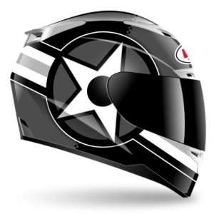  Bell Vortex Street Full Face Motorcycle Helmet Attack 