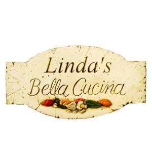  Bella Cucina personalized Italian Kitchen plaque, item 