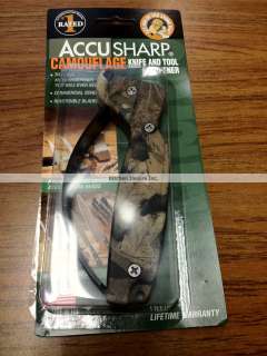   Accusharp 005 Camo / Camouflage Knife and Tool Sharpener Made in USA