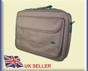 Ladies Brown Laptop Bag Netbook Case Fits 15 15.6 17  