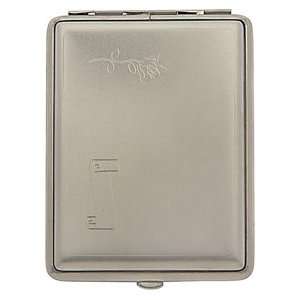  Rose Theme with Engraving Scroll Cigarette Case for Kings 
