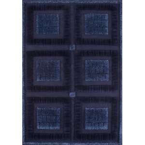  MAT The Basics Bergamo Blue 9 x 12 Area Rug