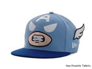 Officially Licensed Tokidoki Marvel Captain America Wings 9Fifty 