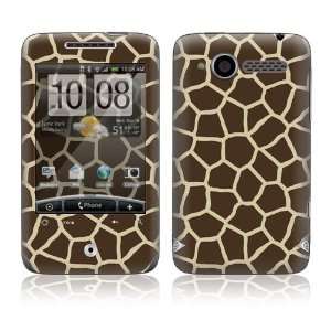  HTC WildFire (Alltel) Skin Decal Sticker   Giraffe Print 