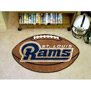  Saint Louis Rams Football Throw Rug (22 X 35) Sports 