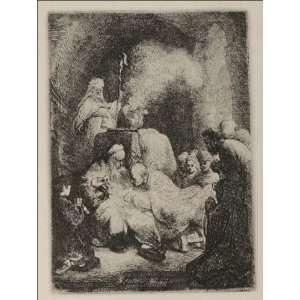  Oil Painting The Circumcision Rembrandt van Rijn Hand 