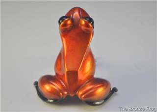 PENNY by Frogman Tim Cotterill Bronze Frog #3/100  