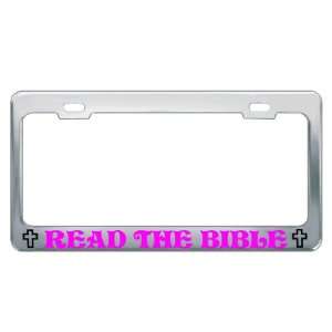  READ THE BIBLE #3 Religious Christian Auto License Plate 