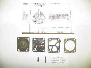   McCulloch Mini Mac Chain Saw K1 MDC Carburetor Repair Kit NEW  