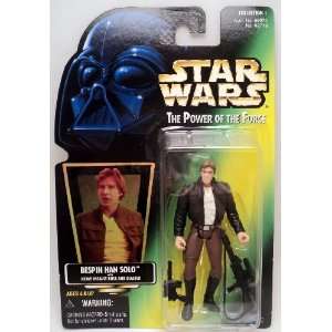  POTF2 Han Solo (Bespin) GREEN CARD C8/9 Toys & Games