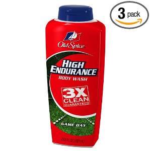 Old Spice High Endurance Body Wash, Game Day, 23.6 Ounce Bottle (Pack 