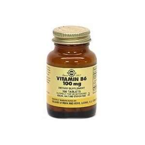  Solgar Vitamin B6 100 Mg. [250 Tablets] Energy Support. K 
