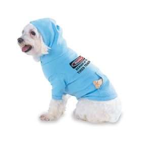 TIRED TEACHER Hooded (Hoody) T Shirt with pocket for your Dog or Cat 