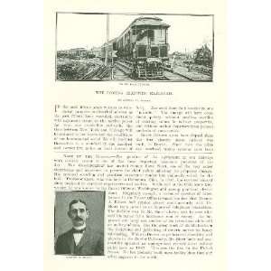   Railroad Third Rail System Elevated Electric Railroad 