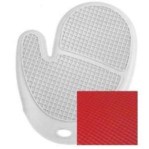  SiliconeZone Red Grid Oven Mitt 1005584