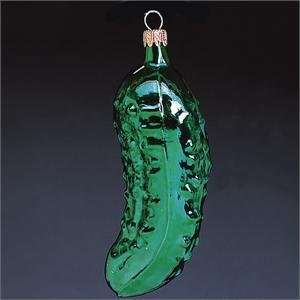 Pickle Glass Ornament