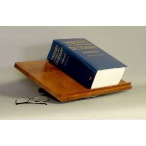  Swivel Dictionary Stand, Large, Solid Hardwood with a 
