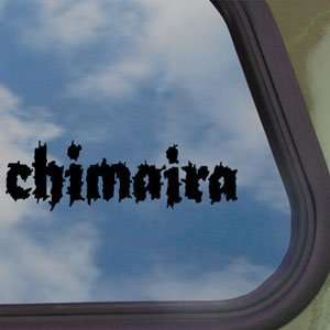  Chimaira Black Decal Metal Band Car Truck Window Sticker 