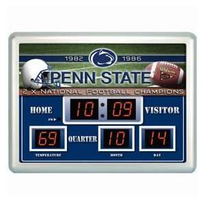   State Nittany Lions NCAA 14 X 19 Scoreboard Clock