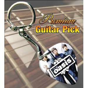  Oasis (1) Premium Guitar Pick Keyring Musical Instruments