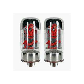  Fender® Matched Pair of GT 6550 Tubes   Red Musical 