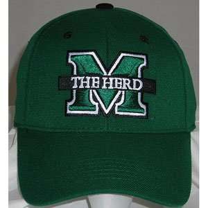  Marshall Thundering Herd One Fit NCAA Wool Flex Cap 