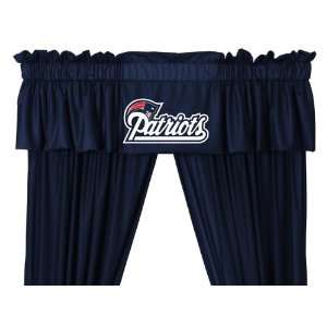   NFL New England Patriots Locker Room Window Valance