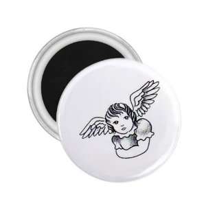  NEW Tattoo Girl Angel God Fridge Souvenir Magnet 2.25 Free 
