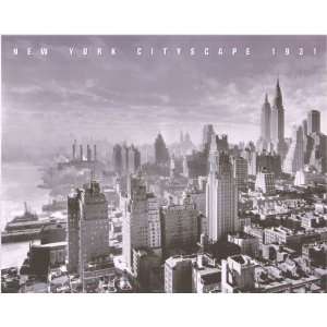 New York Cityscape (1931)   Photography Poster   16 x 20  