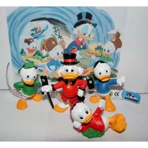 Disney Scrooge McDuck and Donald Ducks Nephews Huey, Dewey, and Louie 