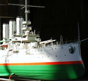 HUGE 51 INCHES RTR RC SANKT GEORG BATTLESHIP SHIP BOAT PRE DREADNOUGHT 