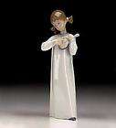 lladro girl with guitar  