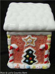 GINGER BREAD COOKIE JAR HOUSE BY WORLD BAZAARS INC.  