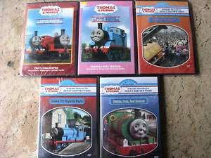 Huge LOT Thomas and Friends ASSORTED DVD NEW SET B  