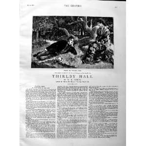  1883 ILLUSTRATION STORY THIRLBY HALL NORRIS ROMANCE