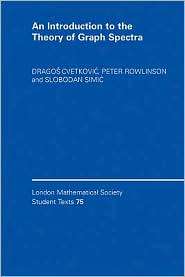 An Introduction to the Theory of Graph Spectra, (0521134080), Dragos 