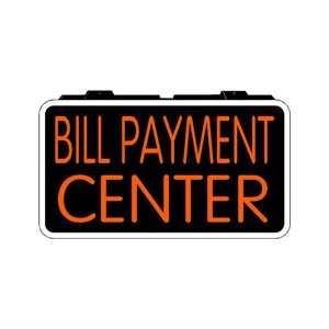 Bill Payment Center Backlit Sign 13 x 24