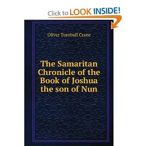   of the Book of Joshua the son of Nun Oliver Turnbull Crane Books