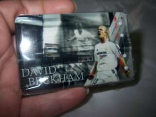 DAVID BECKHAM soccer credit card sz  player 2GB  