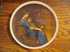 NORMAN ROCKWELL PLATE THE INVENTOR THE JUDGE 3RD  