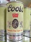 coors beer cans 3 flat top old  