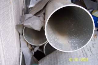 ALUMINUM PIPE TUBING BY THE 4 FOOT SECTION  