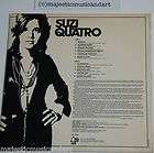 SUZI QUATRO FIRST RECORD 1974 ORIGINAL PRESSING THE RUN