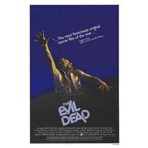  Evil Dead Movie Poster, 27 x 40 (1981)