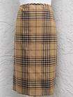 Womens Brooks Brothers size 12 brown wool plaid career