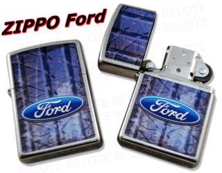 Zippo Ford Logo Street Chrome Lighter 28015 **NEW**  