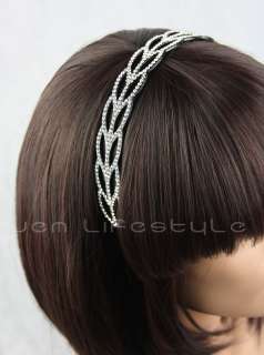   Wedding Goddess Greek Style Headband Bling Hair Head Band Cute  
