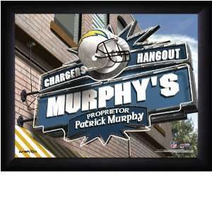  San Diego Chargers Personalized Sports Pub Print Sports 