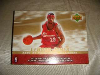 2003 04 Lebron James Phenomenal Beginning Upper Deck 20 Card Box Set 